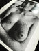 Alt Tag: Helmut Newton Arielle After Haircut vintage silver gelatin print 16x20 Paris 1982 nude portrait photograph, vintage print