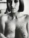 Helmut Newton Arielle After Haircut vintage silver gelatin print nude portrait after haircut Paris 1982 16x20 vintage photo