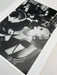 Helmut Newton Bulgari Paris 1980 vintage silver gelatin print 20x24 photo of jeweled woman reclining at Paris party, high-contrast