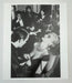 Helmut Newton Bulgari Paris 1980 vintage silver gelatin print 20x24 black-and-white photo of model in jewelry backstage Paris scene