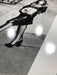 Alt Tag: Helmut Newton Comme Jackie O vintage silver gelatin print 20x24 French Vogue Paris 1972 fashion photo with heels and fur coat