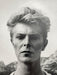 Alt Tag: Helmut Newton David Bowie Monaco 1983 silver gelatin print vintage 20x24 portrait of David Bowie close-up black-and-white