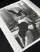 Helmut Newton Elsa Peretti II New York 1975 vintage silver gelatin print black-and-white photo of Elsa Peretti in bodysuit with NYC skyline