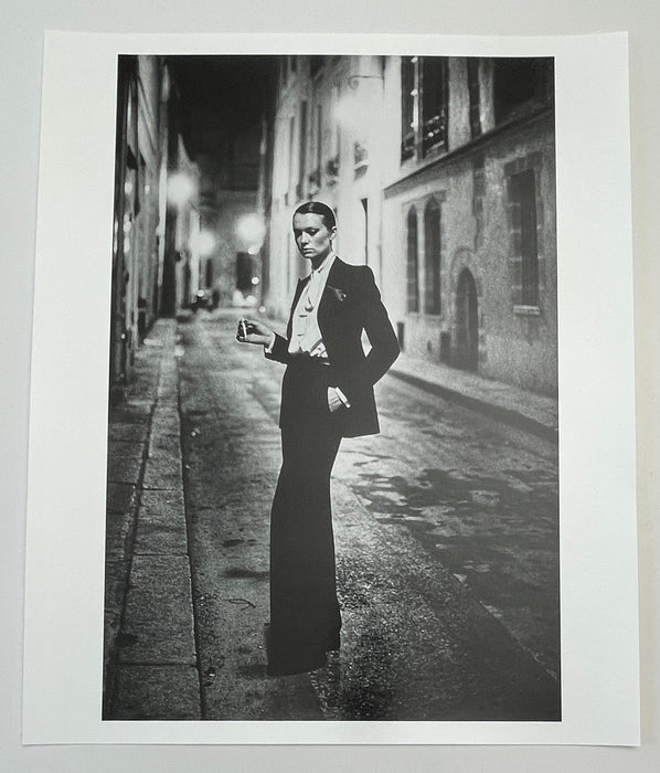 Helmut Newton "Rue Aubriot, Paris 1975"
