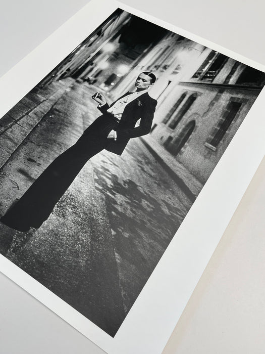 Helmut Newton "Rue Aubriot, Paris 1975"