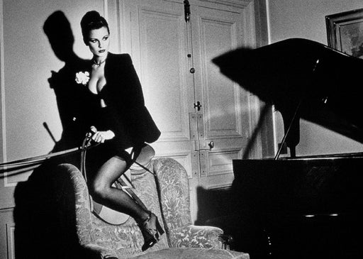 Helmut Newton "Saddle II, Paris 1976"