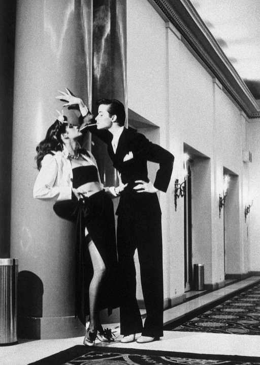 Helmut Newton "Woman Into Man, Paris 1979"