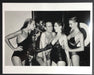 Helmut Newton Jerry Hall Spitting Paris 1978 vintage silver gelatin print 20x24 black-and-white fashion photo in Paris