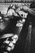 Alt Tag: Helmut Newton Mannequin Toss vintage silver gelatin print, French Vogue Paris 1978 mannequin tossed over balcony above street