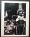Helmut Newton Pere Lachaise Tomb of Talma Paris 1977 vintage silver gelatin print 20x24 photo of woman at cemetery tomb