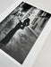 Helmut Newton Rue Aubriot Paris 1975 vintage silver gelatin print 20x24 black and white fashion photo in Paris street scene