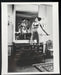 Alt Tag: Helmut Newton Saddle I (Bettina) vintage silver gelatin print, Bettina with whip in mirrored Paris bedroom, 1976 photo