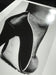 Helmut Newton Shoe Monte Carlo 1983 vintage silver gelatin print, close-up black high heel minimalist erotic detail