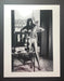 Helmut Newton Suzy Dyson Paris 1978 vintage silver gelatin print 16x20 framed nude fashion portrait in Paris hotel room