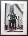 Helmut Newton Woman Into Man Paris 1979 vintage silver gelatin print black-and-white photo of couple in Paris hallway, 20x24 print